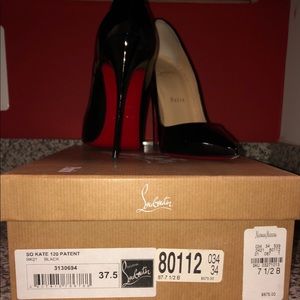 Christian Louboutin Black So Kate’s - 7.5